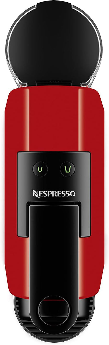 Nespresso Essenza Mini Espresso Machine by De'Longhi, 0.6 liters, Red