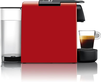 Nespresso Essenza Mini Espresso Machine by De'Longhi, 0.6 liters, Red