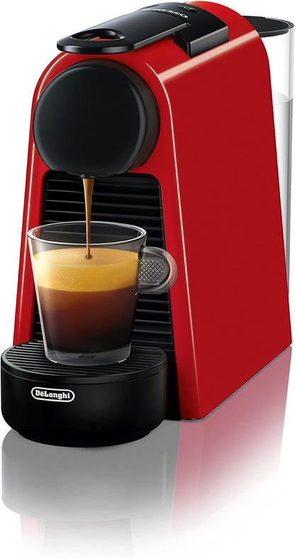 Nespresso Essenza Mini Espresso Machine by De'Longhi, 0.6 liters, Red